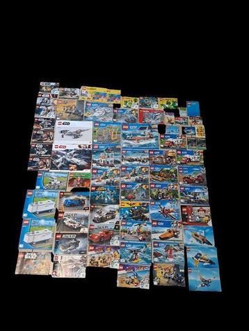 Lego Briques - Lego Manuals Star Wars, City, Racer