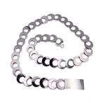 Christian Dior - Vintage Silver Metal Chain Belt or Necklace, Antiek en Kunst