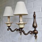 Lampe murale (2) - Laiton, Céramique, Antiquités & Art