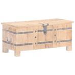 vidaXL Coffre 90x40x40 cm Bois dacacia solide, Verzenden, Neuf