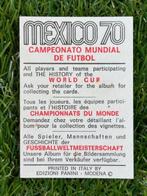 1970 Panini Mexico 70 - Uruguay: Luis Ubina - Red/Black Back, Nieuw