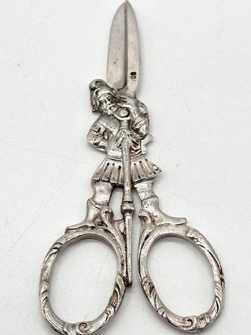 Druivenschaar - .800 zilver - Tested for silver, hallmark, Antiek en Kunst, Antiek | Zilver en Goud
