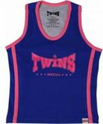Twins Special Dames Tanktop incl Sportbeha TSB-2 Blauw Neon, Nieuw, Blauw, Twins Special, Verzenden