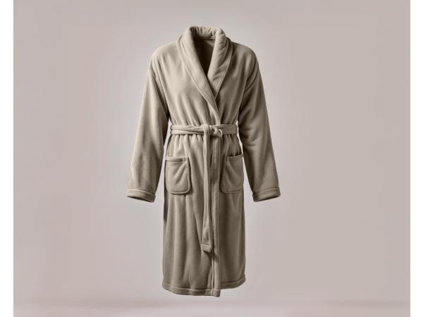 Veiling - Dreamhouse Badjas Coral Fleece M/L Taupe, Kleding | Heren, Jassen | Winter