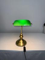 Lampe de bureau - Laiton, Verre - France, Antiek en Kunst