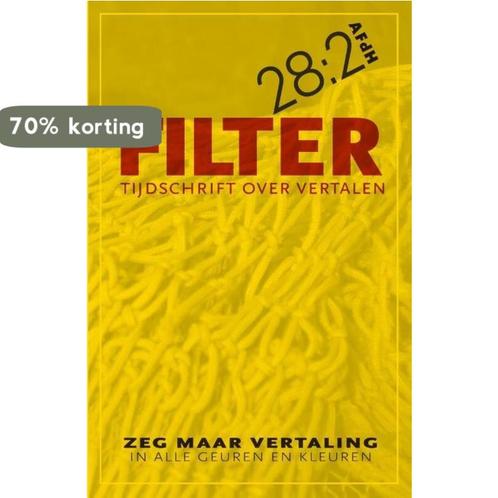 Filter – Tijdschrift over vertalen 9789493183209, Boeken, Overige Boeken, Zo goed als nieuw, Verzenden