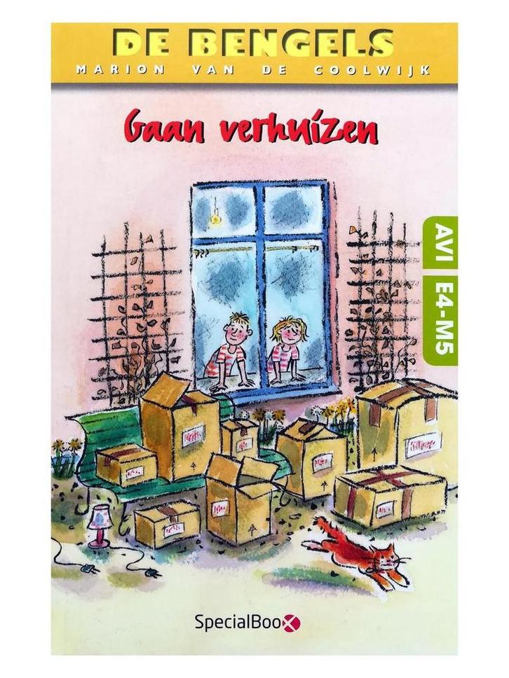 De Bengels : Gaan verhuizen (AVI E4-M5) 9789491662799, Boeken, Kinderboeken | Jeugd | onder 10 jaar, Gelezen, Verzenden