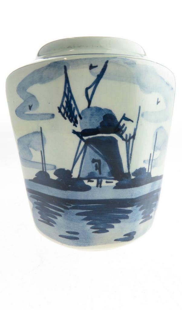 Lepelvaasje - Delfts Blauw, Huis en Inrichting, Keuken | Servies, Gebruikt, Verzenden