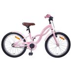 vidaXL Kinderfiets 20 Inch voor 6-11 jaar oud Licht Roze, Fietsen en Brommers, Verzenden, Nieuw
