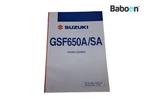 Livret dinstructions Suzuki GSF 650 Bandit 2007-2008