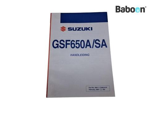 Livret dinstructions Suzuki GSF 650 Bandit 2007-2008, Motos, Pièces | Suzuki, Envoi