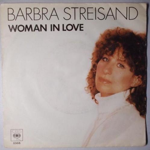 Barbra Streisand - Woman in love - Single, Cd's en Dvd's, Vinyl Singles, Single, Gebruikt, 7 inch, Pop