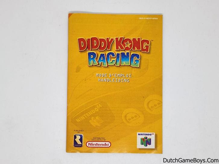 Nintendo 64 / N64 - Diddy Kong Racing - NFAH - Manual, Consoles de jeu & Jeux vidéo, Jeux | Nintendo 64, Envoi