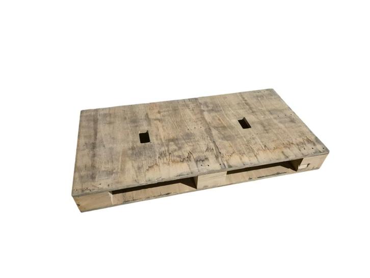 Houten pallet 1200x600x135 mm gesloten dek en bodem, Doe-het-zelf en Bouw, Palletwagens en Pompwagens, Ophalen of Verzenden