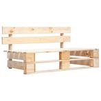 vidaXL Tuinbank pallet hout, Tuin en Terras, Tuinsets en Loungesets, Verzenden, Nieuw