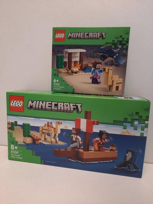 Lego Set - Minecraft - The Pirate Ship Voyage & The Creeper, Kinderen en Baby's, Speelgoed | Duplo en Lego