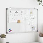 vidaXL Whiteboard magnetisch 40x30x1,7 cm aluminium, Verzenden