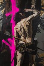 Dine Chanima (XX-XXI) - (XXL) Giant Urban Faith Hero, Antiek en Kunst, Kunst | Schilderijen | Modern
