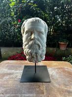 sculptuur, Testa del filosofo Socrate - 40 cm - marmeren, Antiquités & Art