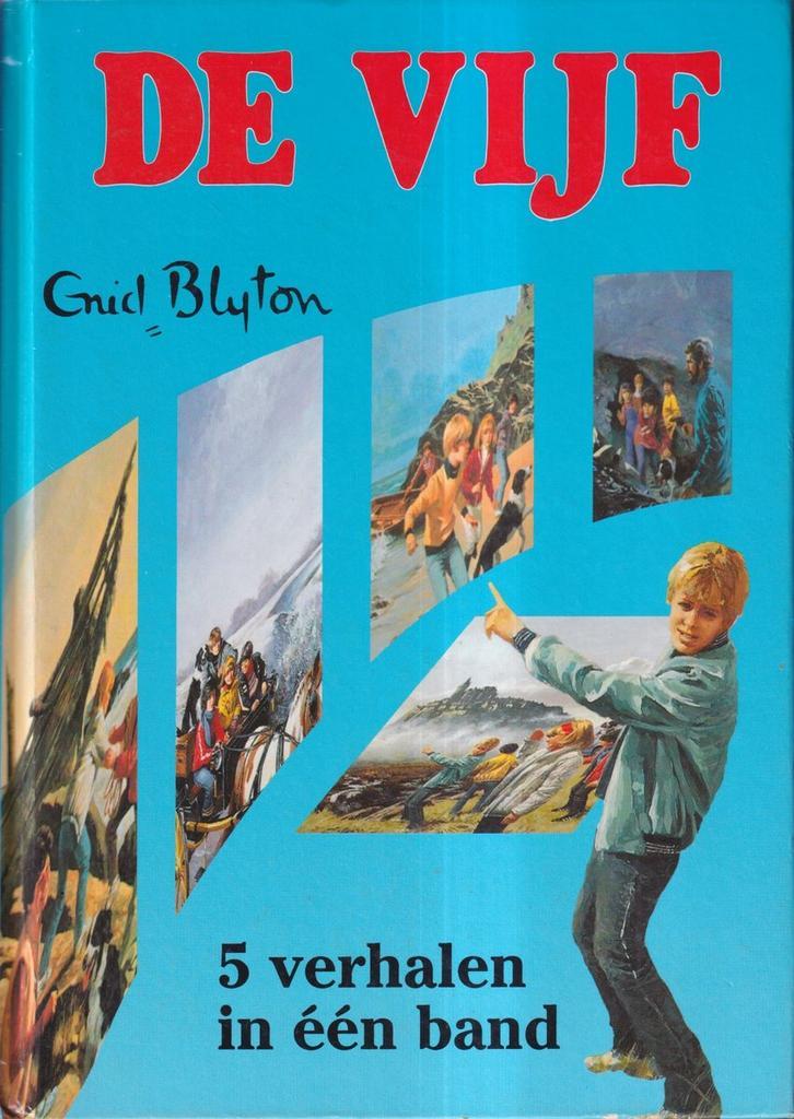 De Vijf 9789023007760 Enid Blyton, Boeken, Kinderboeken | Jeugd | 13 jaar en ouder, Gelezen, Verzenden