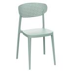 Stoel | COMO | Kunststof | Mint Green | In-/Outdoor |HC, Verzenden, Nieuw in verpakking