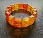 Brede manchetarmband van Baltisch barnsteen - Barnsteen -, Verzamelen, Mineralen en Fossielen