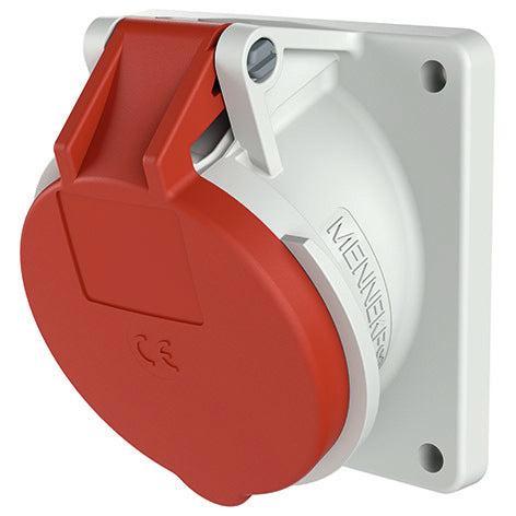 Mennekes 16A 4P CEE Industriële Stopcontact 400V IP44 - 3072, Doe-het-zelf en Bouw, Elektriciteit en Kabels, Verzenden