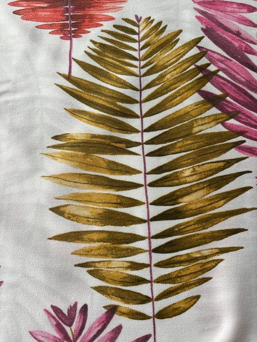 Rasattine satijnen katoen stof met digitale print, exclusief, Antiquités & Art, Tapis & Textile