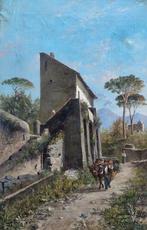 Alceste Campriani (1848-1933) - Paesaggio nei pressi di, Antiek en Kunst, Kunst | Schilderijen | Klassiek