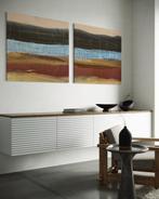 Masaki Kazushi - Clarity 1234 XL - Dyptich Exclusive, Antiek en Kunst, Kunst | Schilderijen | Modern