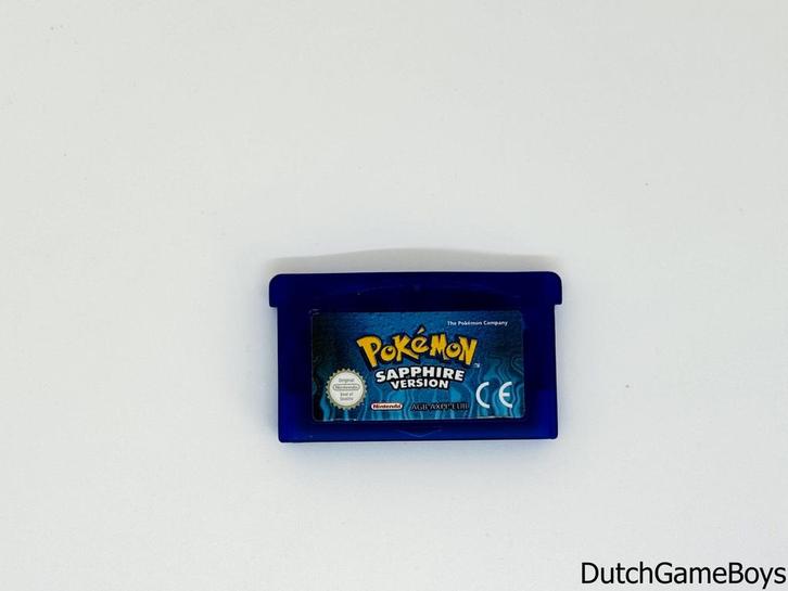 Gameboy Advance / GBA - Pokemon Sapphire Version - EUR, Games en Spelcomputers, Games | Nintendo Game Boy, Gebruikt, Verzenden