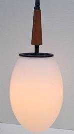 Plafondlamp - Opaline glas - Vintage Italiaanse lamp