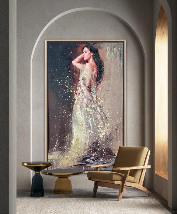 Esty - La Grâce Silencieuse, Antiek en Kunst, Kunst | Schilderijen | Modern