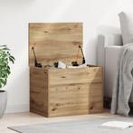 vidaXL Opbergdoos met Deksel Artisan Eiken 60x42x46 cm, Verzenden, Nieuw