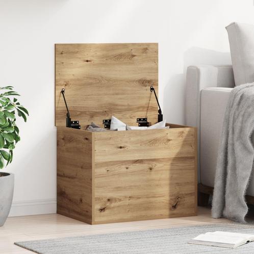 vidaXL Opbergdoos met Deksel Artisan Eiken 60x42x46 cm, Huis en Inrichting, Kasten | Overige, Nieuw, Verzenden