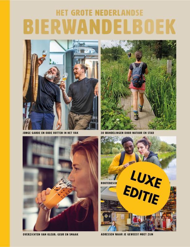 Het grote Nederlandse bierwandelboek - luxe editie, Boeken, Reisgidsen, Zo goed als nieuw, Verzenden