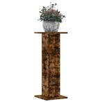 vidaXL Plantenstandaards 2 st 30x30x80 cm bewerkt hout, Tuin en Terras, Verzenden, Nieuw