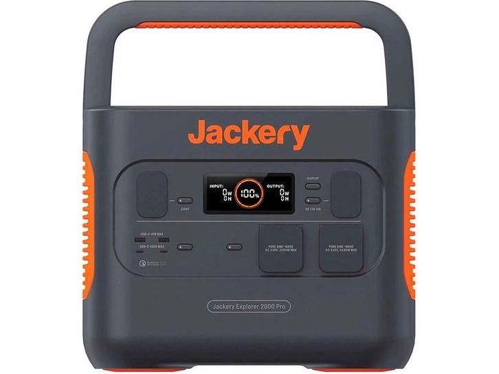 Jackery Explorer 2000 Pro - Draagbare Powerstation 2160Wh -, Huis en Inrichting, Woonaccessoires | Overige, Zo goed als nieuw