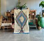 Vintage handgemaakt Marokkaans tapijt - Vloerkleed - 190 cm