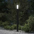 vidaXL Bolderverlichting met sensor 110 cm zwart IP44, Verzenden, Nieuw