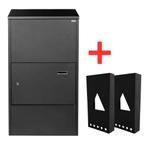 Pakketbrievenbus met statief - PakketPanda Maxi XXXL, Verzenden, Nieuw, Staal, Staande brievenbus