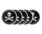 Niue. 5 x 1 oz 2024 $2 NZD Black Sam - Jolly Roger Series, Postzegels en Munten