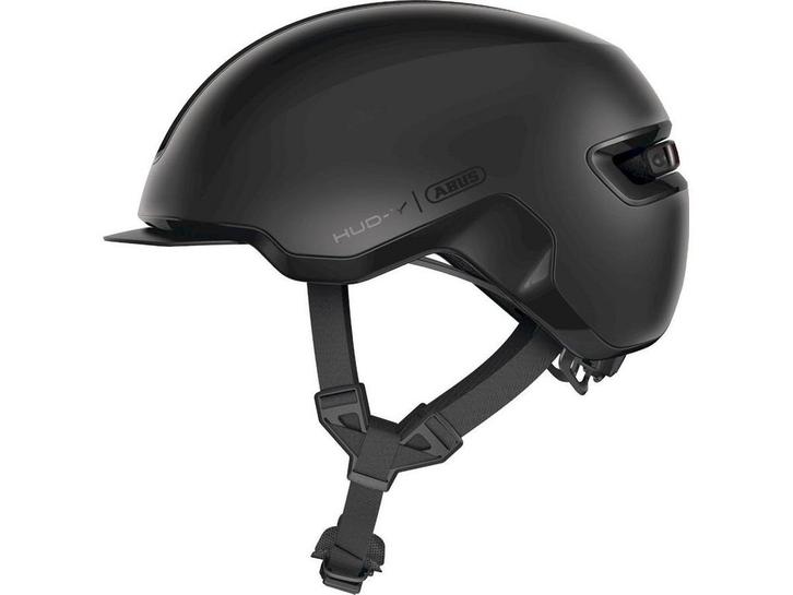Abus HUD-Y - E-bike helm - Schokabsorberend EPS - Velvet, Huis en Inrichting, Woonaccessoires | Overige, Zo goed als nieuw, Verzenden