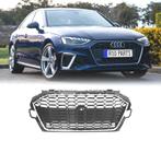 GRILLE POUR AUDI A4 B9 20- LOOK SLINE NOIR CHROME, Verzenden, Nieuw