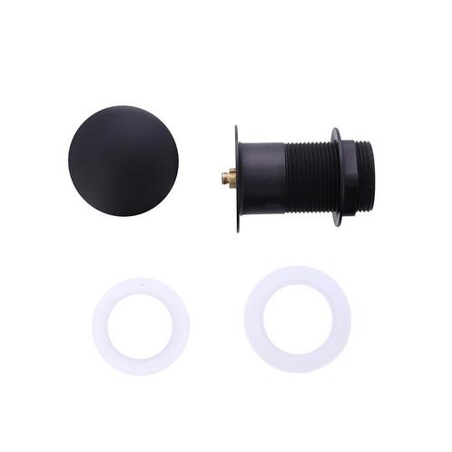 Afvoerplug Mat Zwart Pop up Plug voor Wastafel, Doe-het-zelf en Bouw, Sanitair, Nieuw, Verzenden