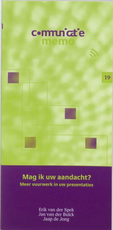 Mag ik uw aandacht? / Communicatie memo / 19 9789014073729, Boeken, Economie, Management en Marketing, Zo goed als nieuw, Verzenden