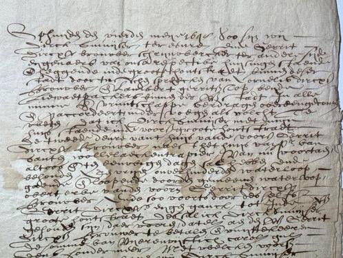 Dirck Smuijser and Gerrit Dircxzoon Brouwer - Contract on, Verzamelen, Film en Tv