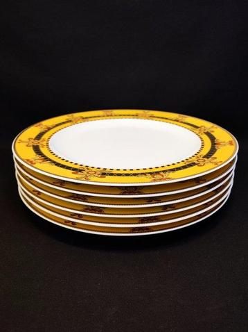 Rosenthal - Versace - Bord (6) - 6er Set große Teller Ø 27,3, Antiek en Kunst