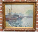 Europese school (XX) - Stoomboot op de Seine te Parijs