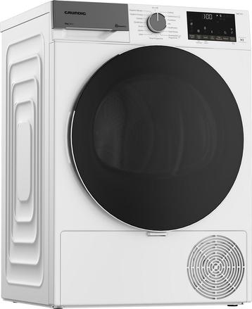 Grundig Gt56824cw Warmtepompdroger 8kg, Elektronische apparatuur, Ophalen of Verzenden, Nieuw